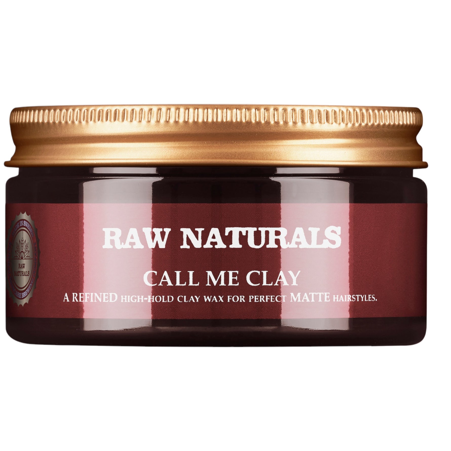Raw Naturals, Call Me Clay, Argilă pentru coafat, 7/10, 100 ml