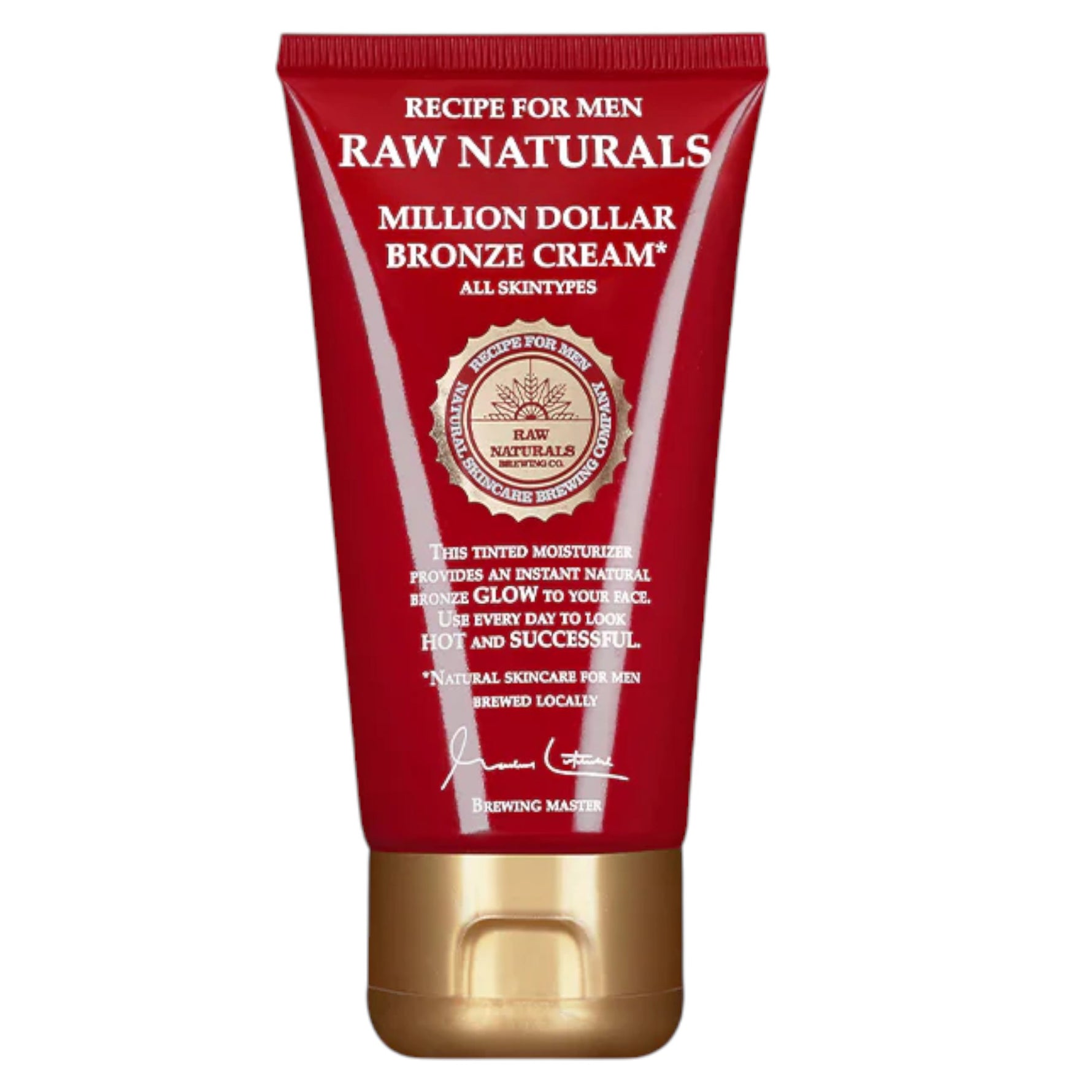 Raw Naturals, Million Dolar, 100% vegan, Bronzer cremă, 75 ml