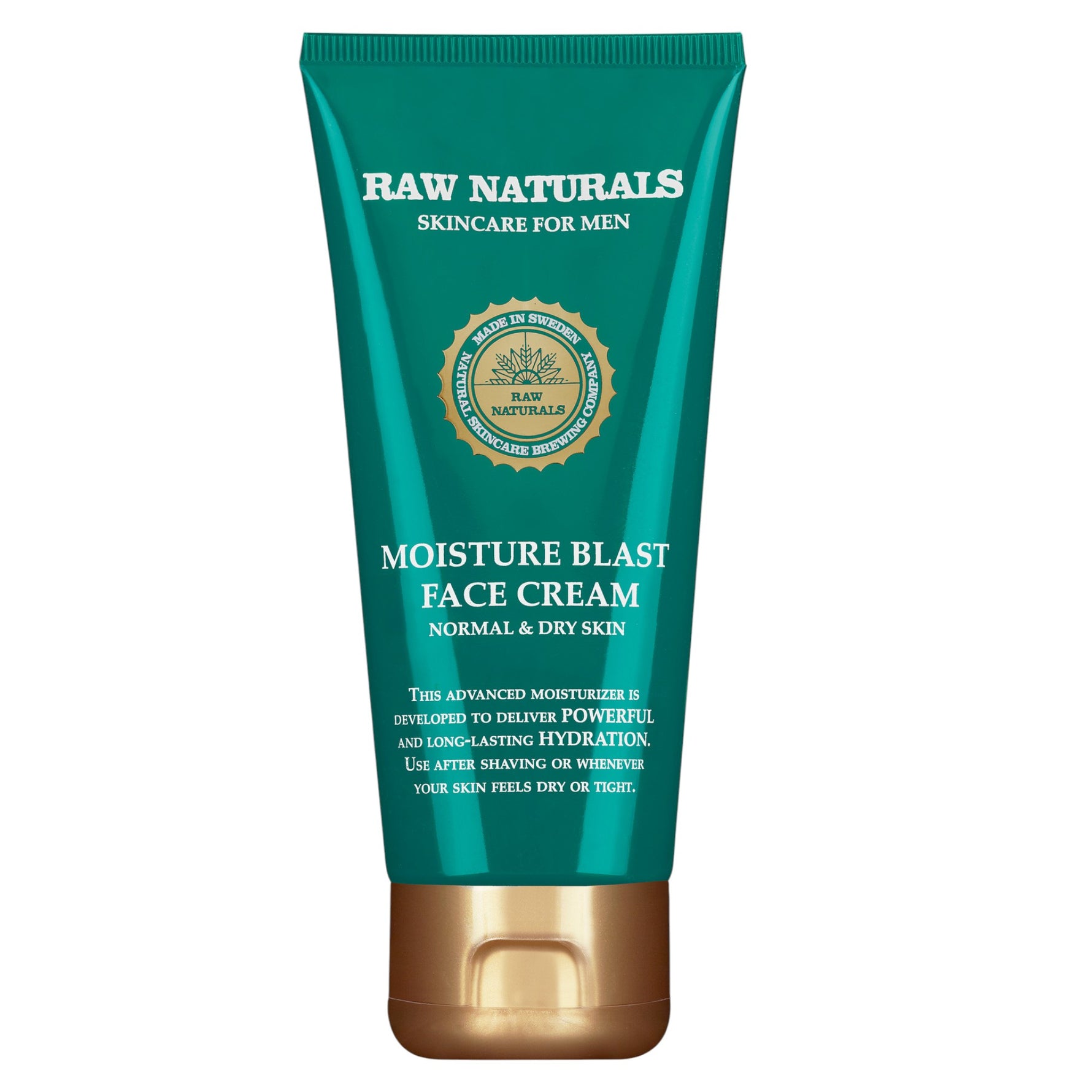 Raw Naturals, Moisture Blast, 100% vegan, Hidratare, Smântână, Pentru față, 100 ml