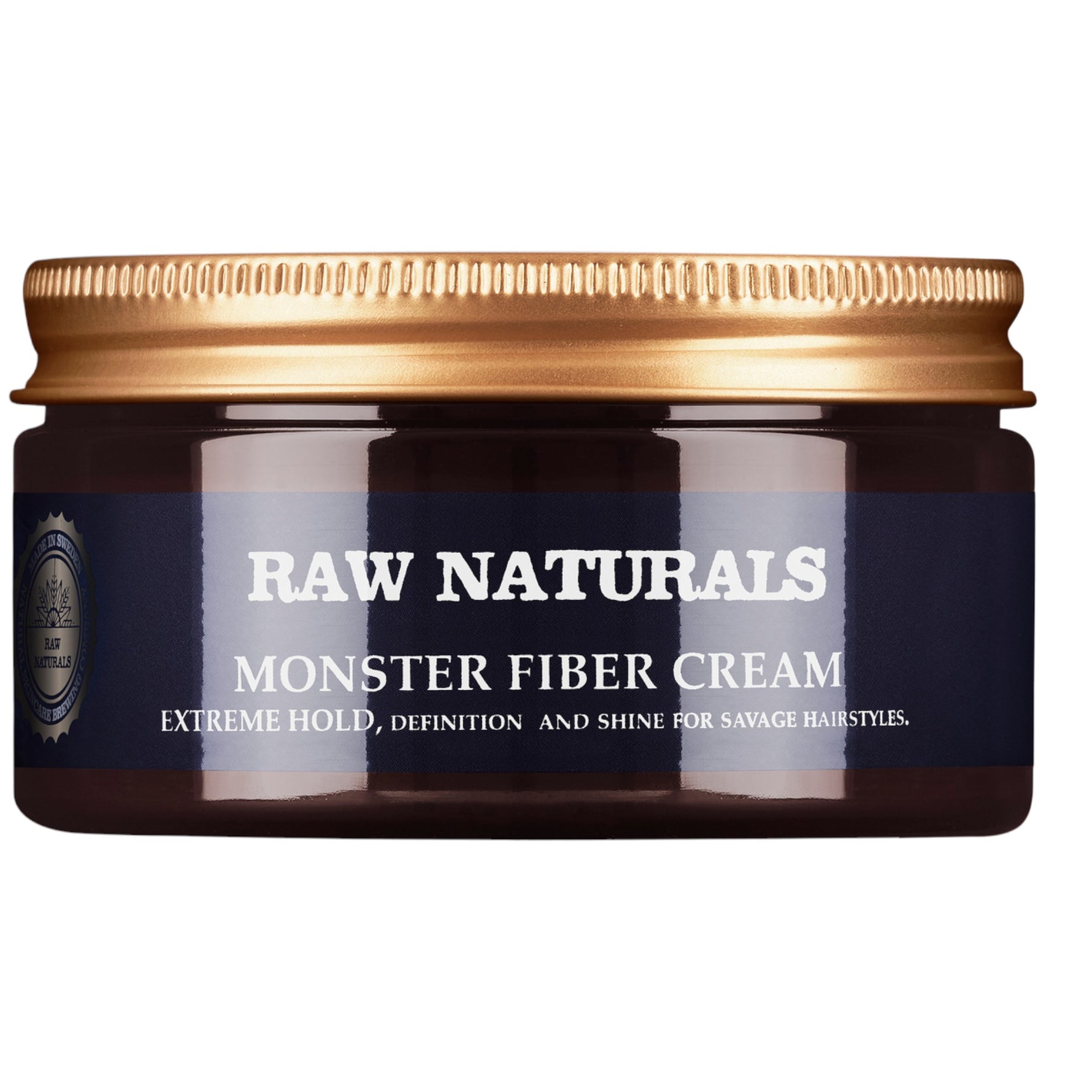 Raw Naturals, Monster Fiber, Fără parabeni, Cremă de coafat, 10, 100 ml