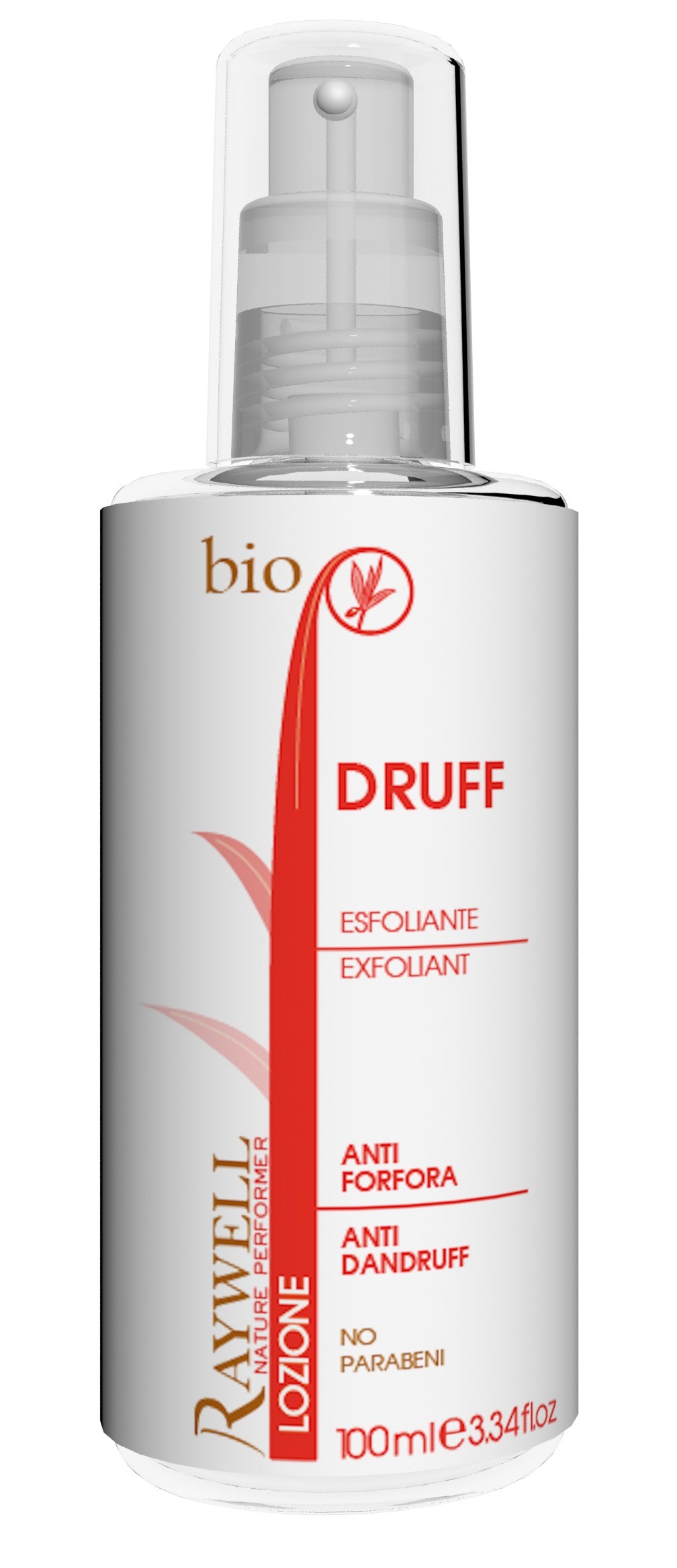 Raywell, Bio Nature, Tratament cu loțiune pentru păr, Antimătreață, 100 ml - Olmarkt