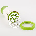 Razatoare Electrica, Flippy, Doua Cutite, Usor de Folosit, pentru Verdeata, Accesoriu Bucatarie, 17x6x8 cm, Verde