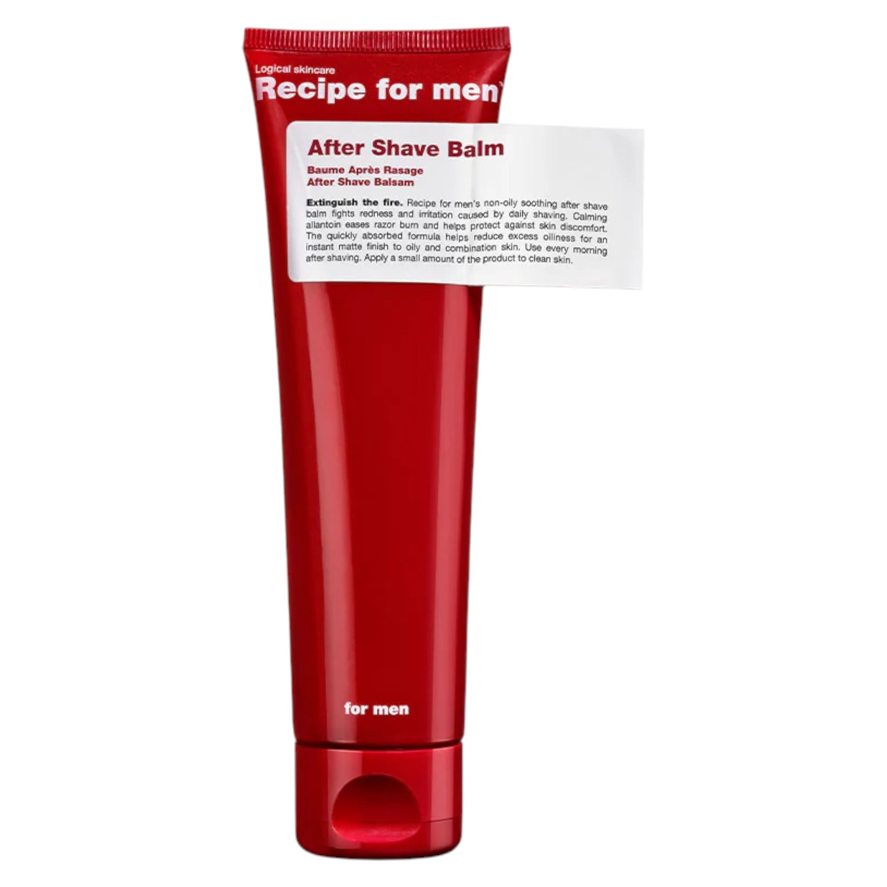 Recipe For Men, After-Shave Balm, Calming and Soothing, Balsam după bărbierit, 100 ml