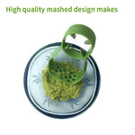 Recipient de Depozitare Avocado 5in1, Flippy, Etans, pentru Frigider, din Plastic, Dispozitiv de Taiat, Curatat,