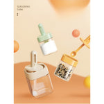 Recipient pentru Depozitarea Condimentelor, Flippy, Borcan din Sticla, Capac si Lingura Incorporate, Uz Casnic, 300 ml,