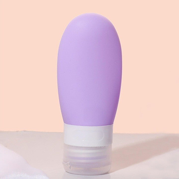 Recipient Portabil din Silicon Elegant de Voiaj, Sticla de Calatorie, Flippy, Potrivita pentru Lotiune, Sampon si Alte