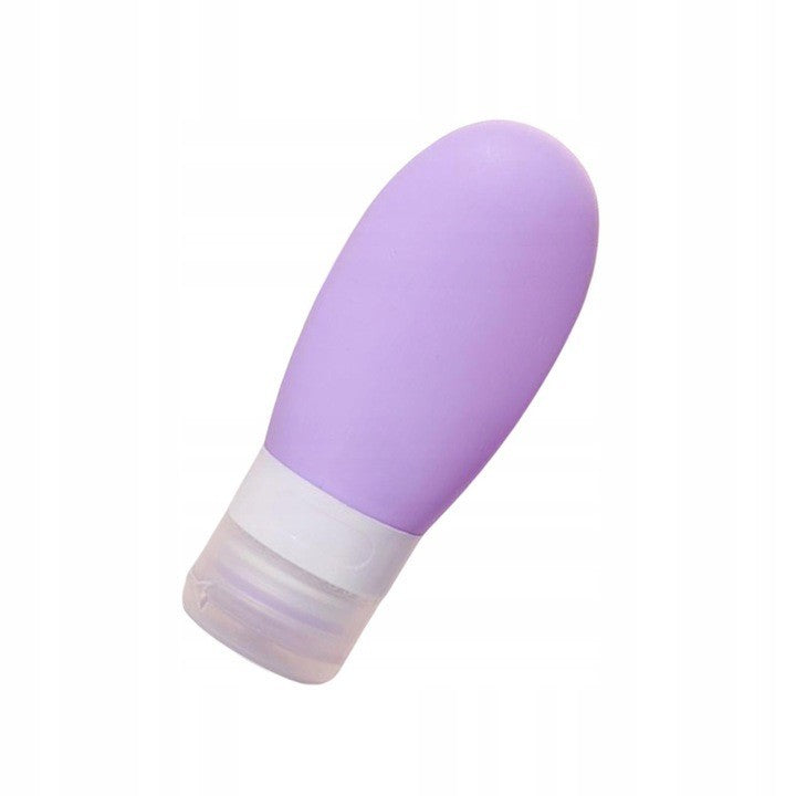 Recipient Portabil din Silicon Elegant de Voiaj, Sticla de Calatorie, Flippy, Potrivita pentru Lotiune, Sampon si Alte
