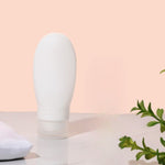 Recipient Portabil din Silicon Elegant de Voiaj, Sticla de Calatorie, Flippy, Potrivita pentru Lotiune, Sampon si Alte