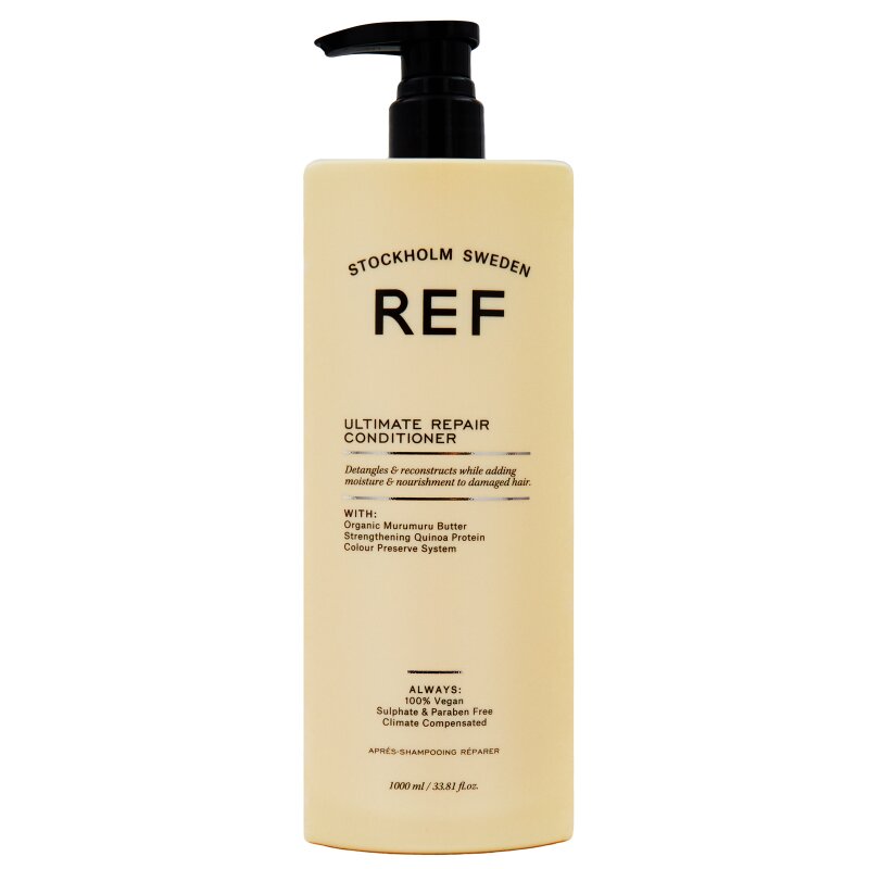 Ref Stockholm, Ultimate Repair, Fără sulfați, Balsam de păr, Pentru hidratare/descurcare și strălucire, 1000 ml - Olmarkt
