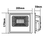 Reflector LED 12W 6000K 550lm cu incarcare solara V-TAC