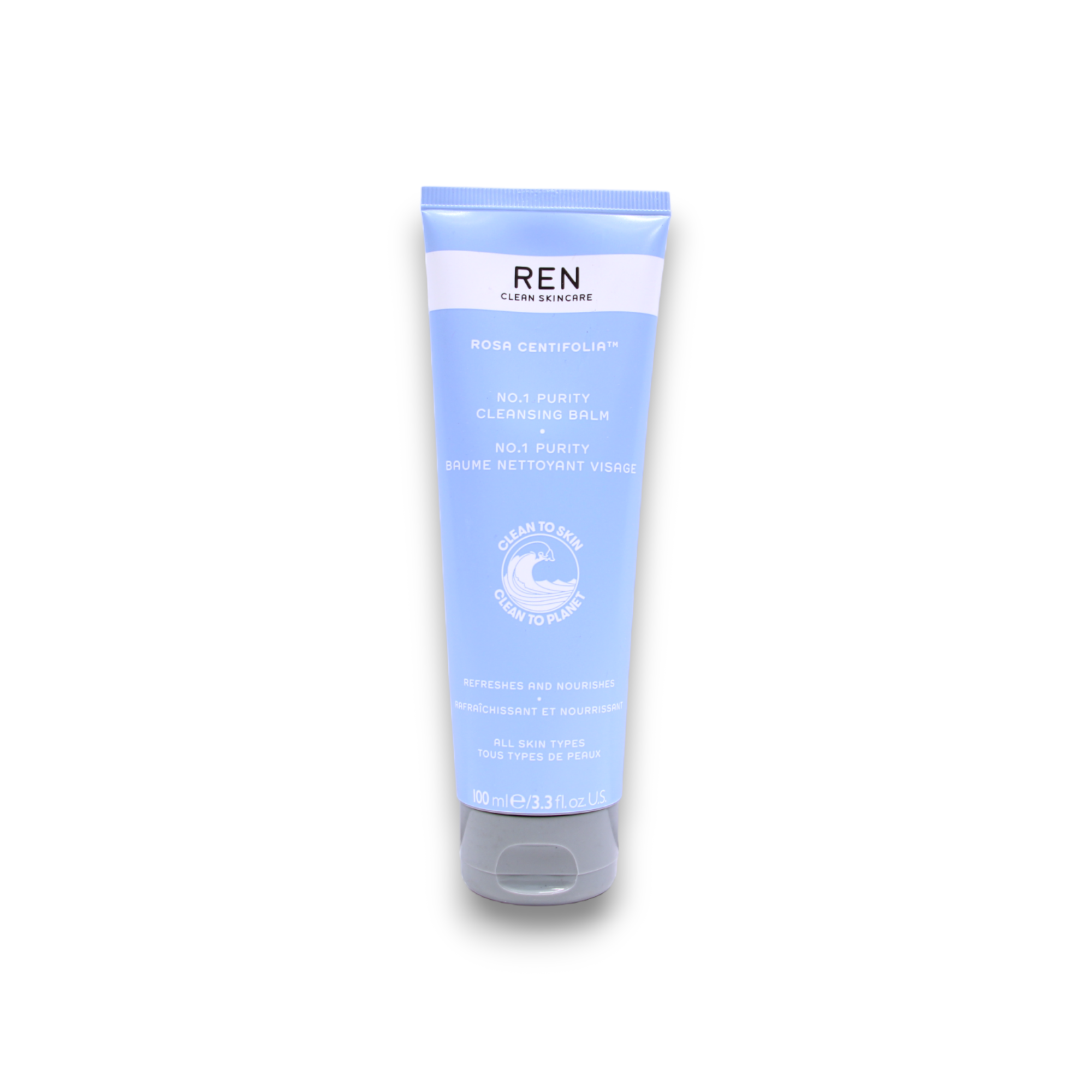 Ren, Rosa Centifolia, Balsam de curățare, Pentru față, 100 ml - Olmarkt