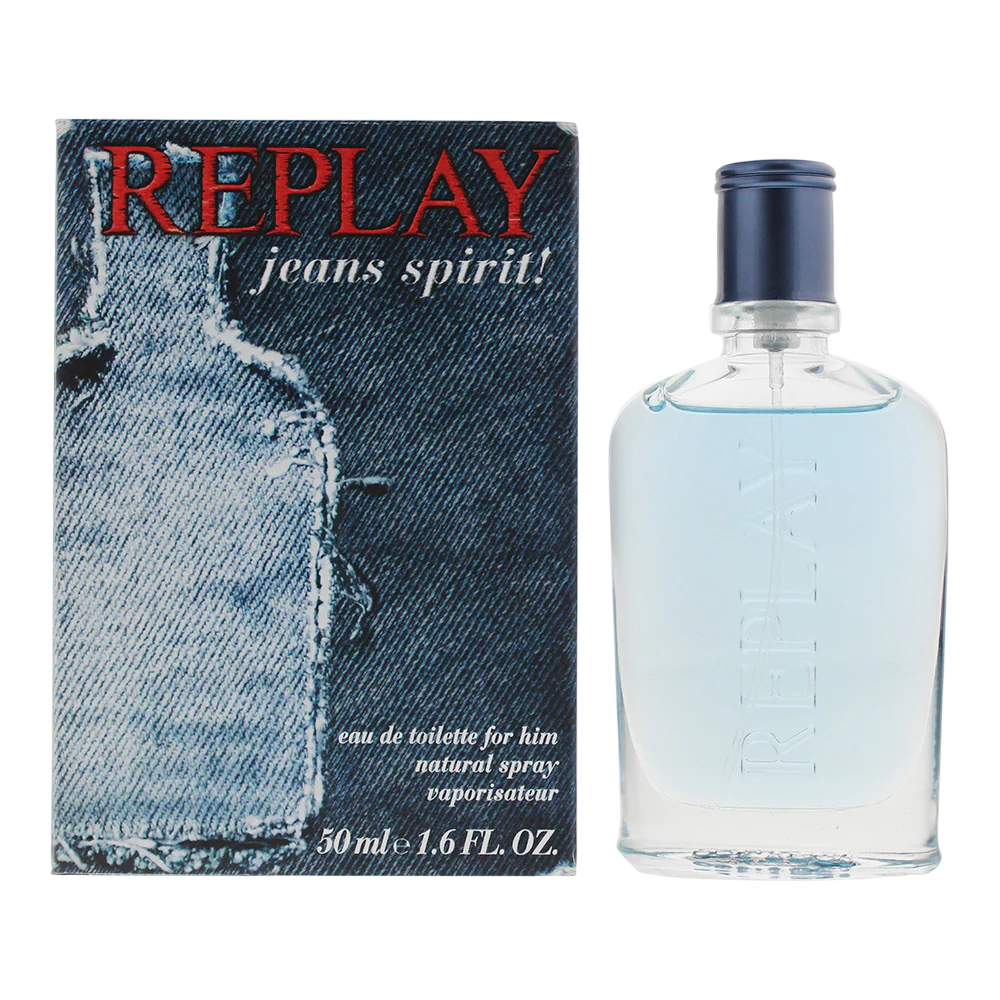 Replay, Jeans Spirit!, Apă de toaletă, Pentru bărbați, 50 ml