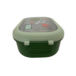 RESIGILAT - Caserola Container pentru Pranz, Flippy, Caserola LUNCH BOX pentru Studenti, din Plastic PP, pentru Scoala,