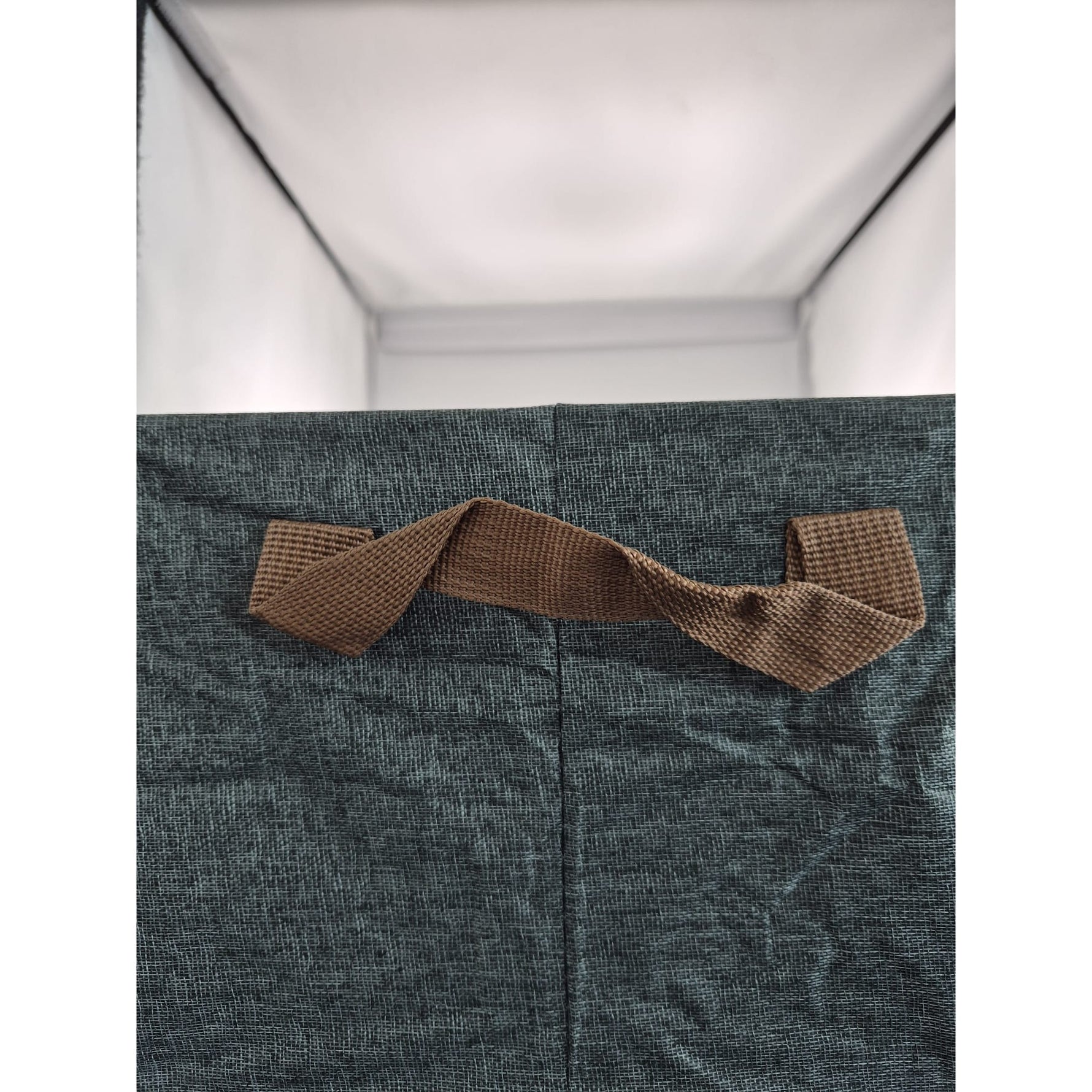 Resigilat: Cutie de Depozitare Tip Cos, Flippy, Material Textil, Pliabila, 47x28x20 cm, 35 l, Cadru Metalic, cu Manere,