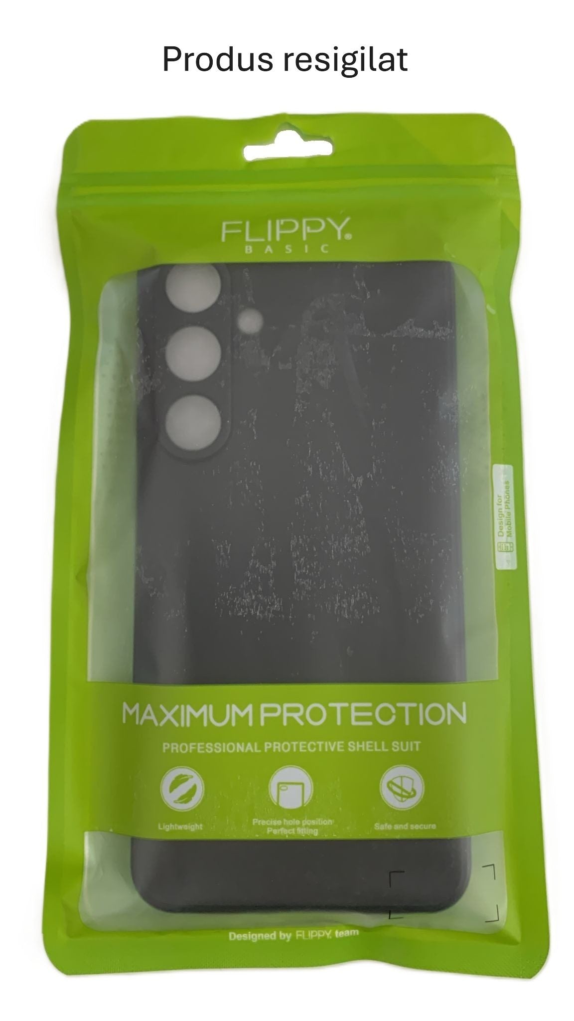 RESIGILAT - Husa de Protectie Matte TPU, Flippy, pentru Samsung Galaxy S24 FE, Protectie Camera, Antisoc, Antizgariere,