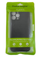 RESIGILAT - Husa protectie Flippy compatibila cu Apple iPhone 13 Pro Max Matte Tpu Negru Mat