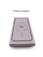 RESIGILAT - Husa Telefon, Flippy, Compatibila Apple iPhone 17 Pro Max, MagSafe, Antisoc, din Silicon + TPU, Transparent