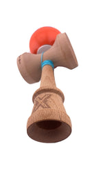 RESIGILAT - Kendama X Originala, Profesionala, Flippy, Super Sticky cu Cupe Mari KING SIZE V3, Gaura in Baza, Rulment