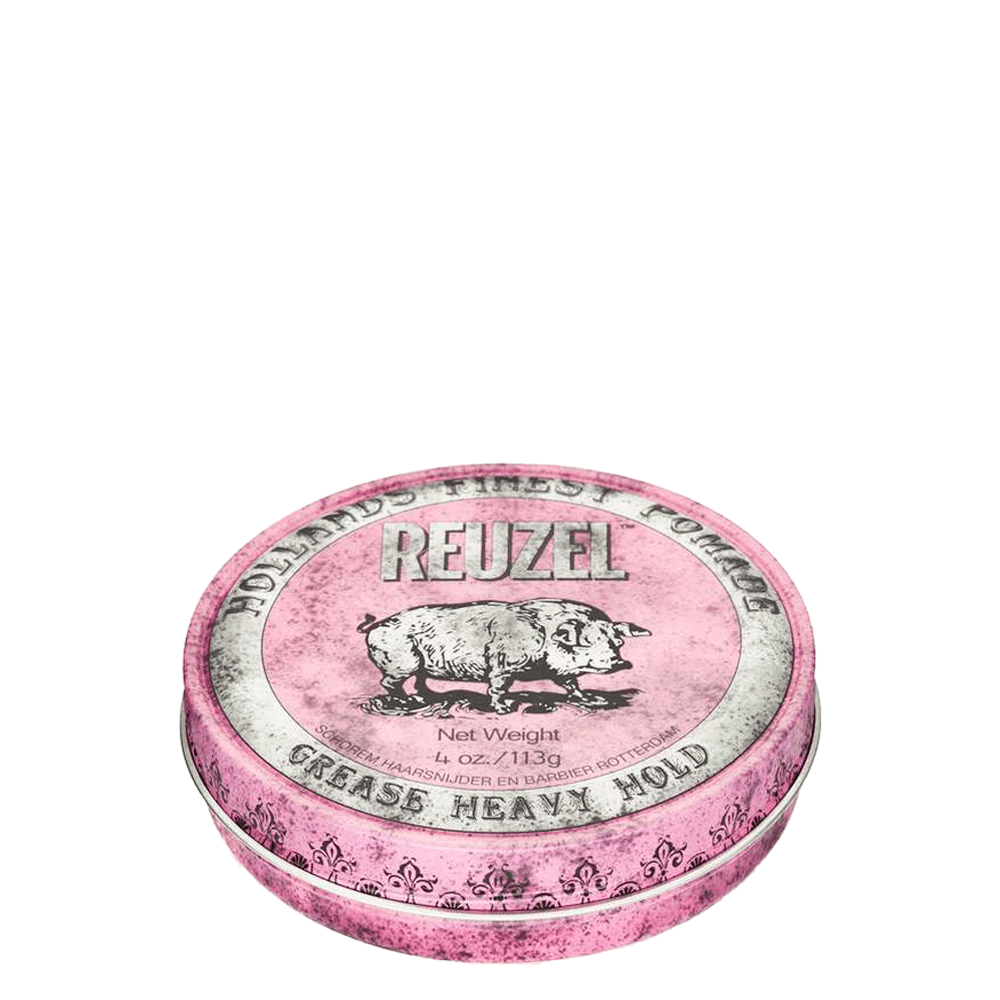 Reuzel, Pink, Pomadă pentru coafat, Pentru strălucire, Strângere puternică, 113 g