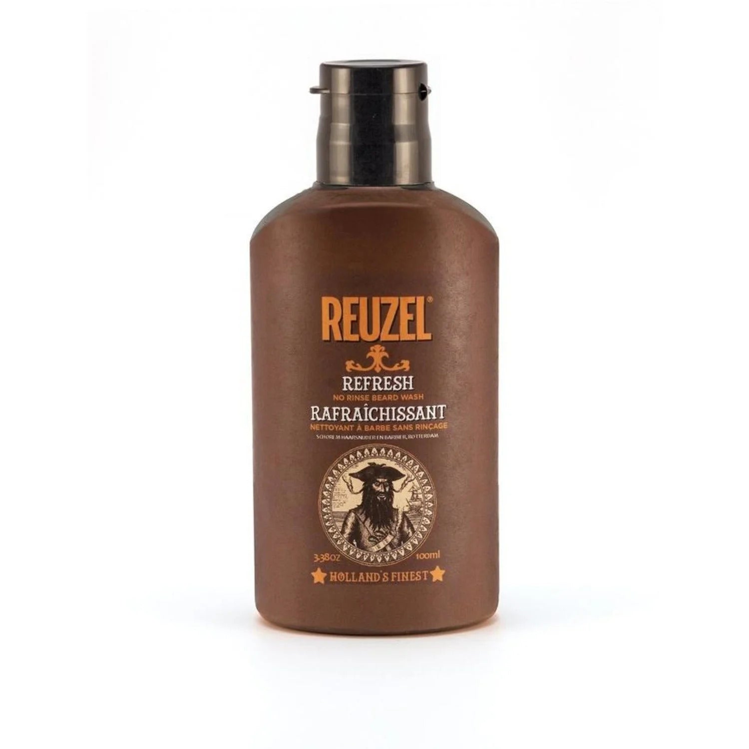 Reuzel, Refresh No Rinse, Șampon pentru barbă, Umiditate și strălucire, 100 ml - Olmarkt