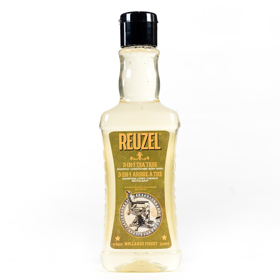 Reuzel, Reuzel, Ulei de arbore de ceai, Șampon pentru păr, balsam & gel de duș 3-în-1, Hidratant, 350 ml - Olmarkt
