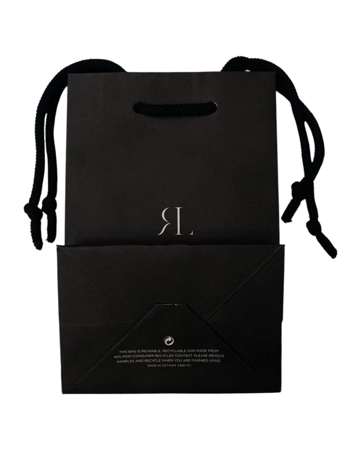 RevitaLash, RevitaLash, Cumpărături, Sac de cumpărături din carton, Hârtie, Negru, Mic - Olmarkt