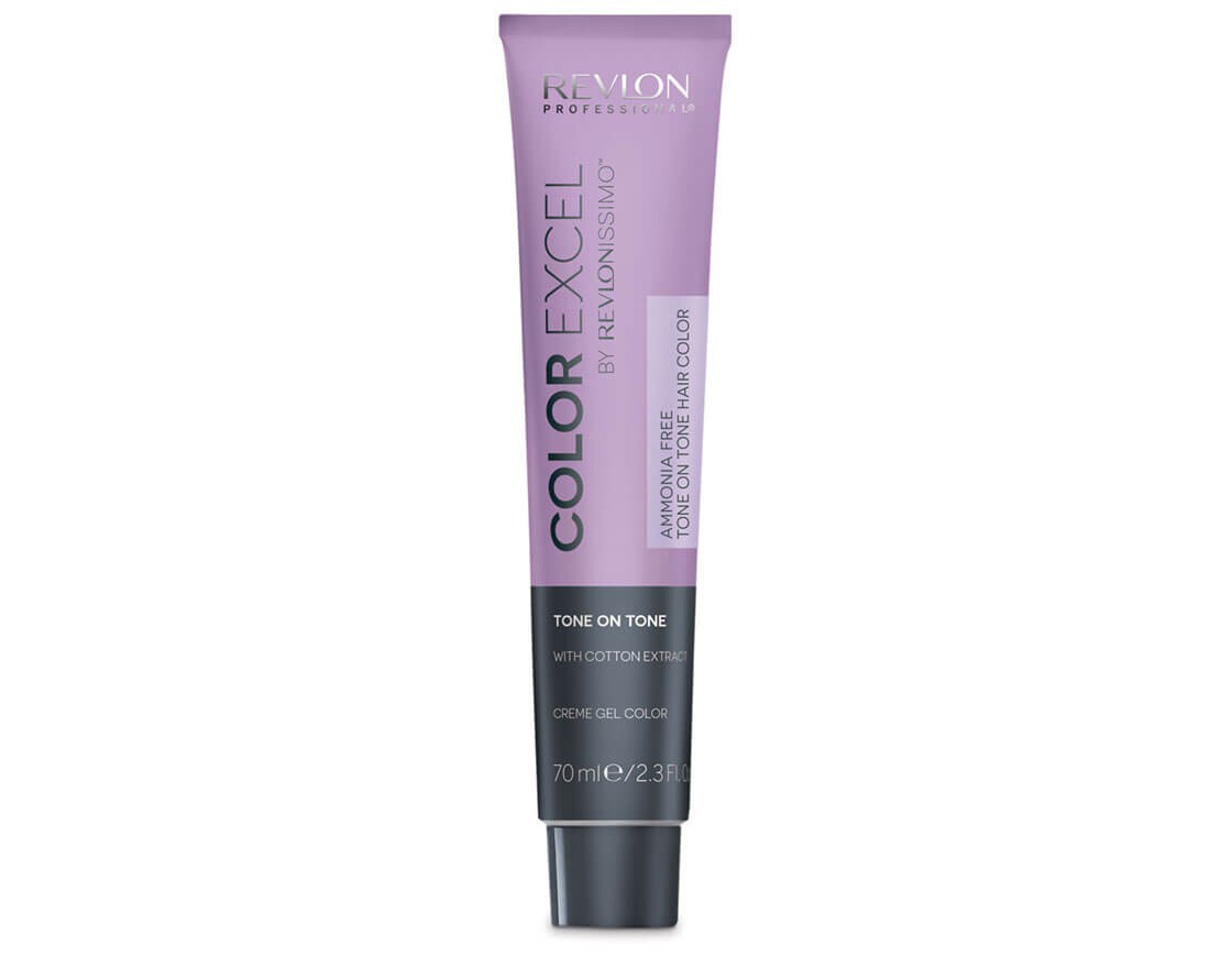 Revlon, Color Excel, Fără amoniac, Vopsea permanentă de păr, 6.3 Dark Golden Blonde, 70 ml