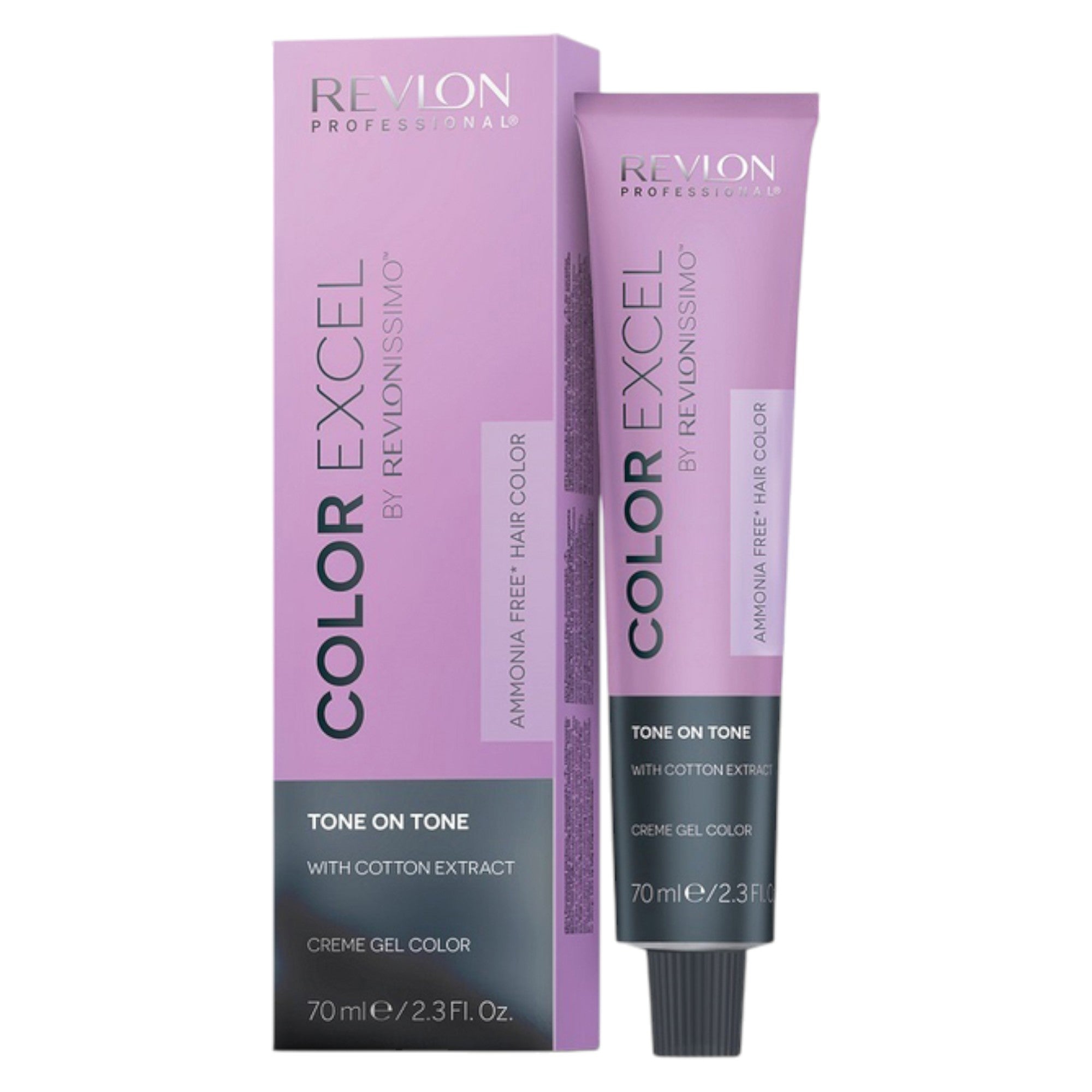 Revlon, Color Excel, Vopsea de păr demi-permanentă, 5.46 Light Copper Red Brown, 70 ml