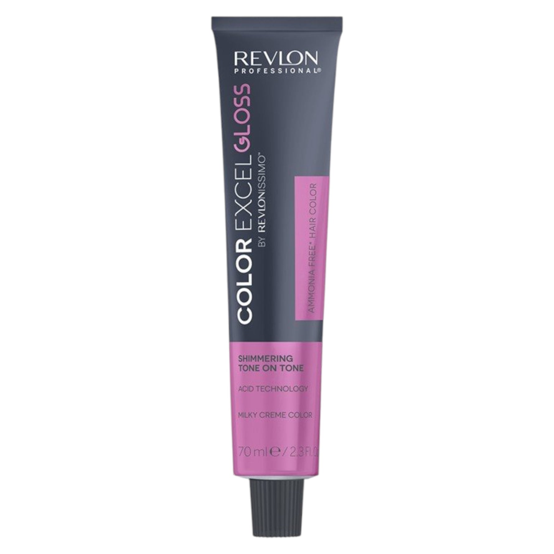 Revlon, Color Excel Gloss, Fără amoniac, Luciu de culoare a părului, 02 Anti-Yellow, Anti-galben, 70 ml
