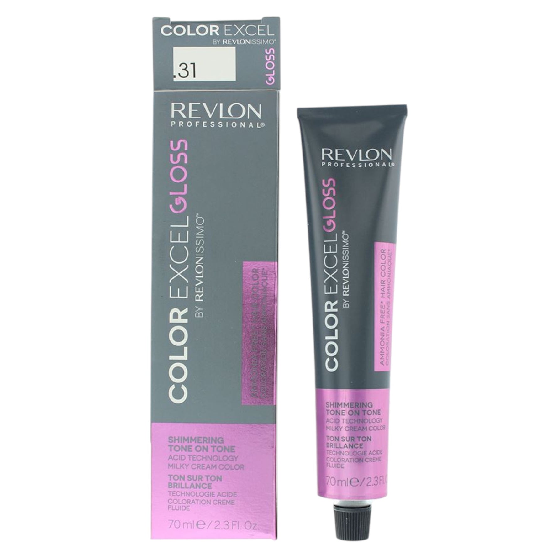 Revlon, Color Excel Gloss, Luciu de culoare a părului, 31 Sand, Culoare, 70 ml