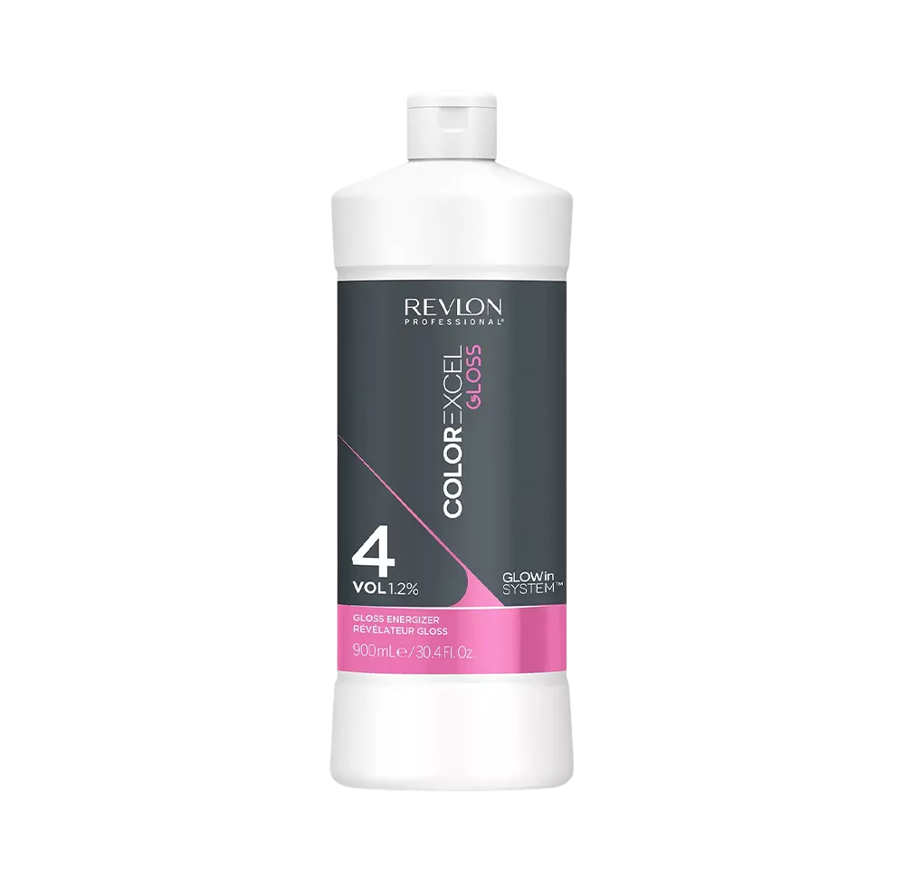 Revlon, Color Excel Gloss, Culoare cu aspect sănătos, Cremă oxidantă pentru păr, 1,2%, 4 volume, 70 ml