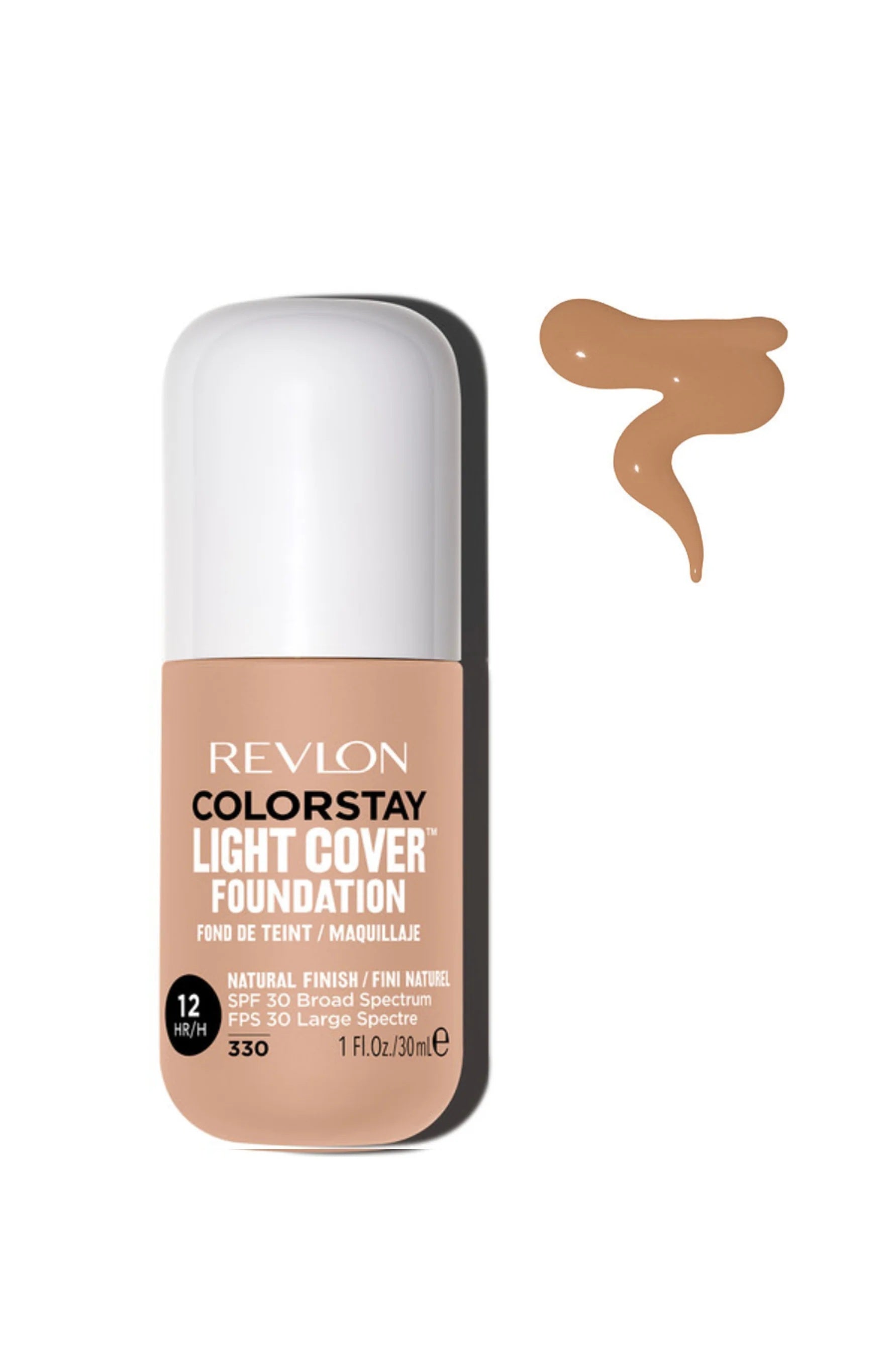 Revlon, Color Stay, Fond de ten lichid, 330, Bronz natural, SPF 30, 30 ml