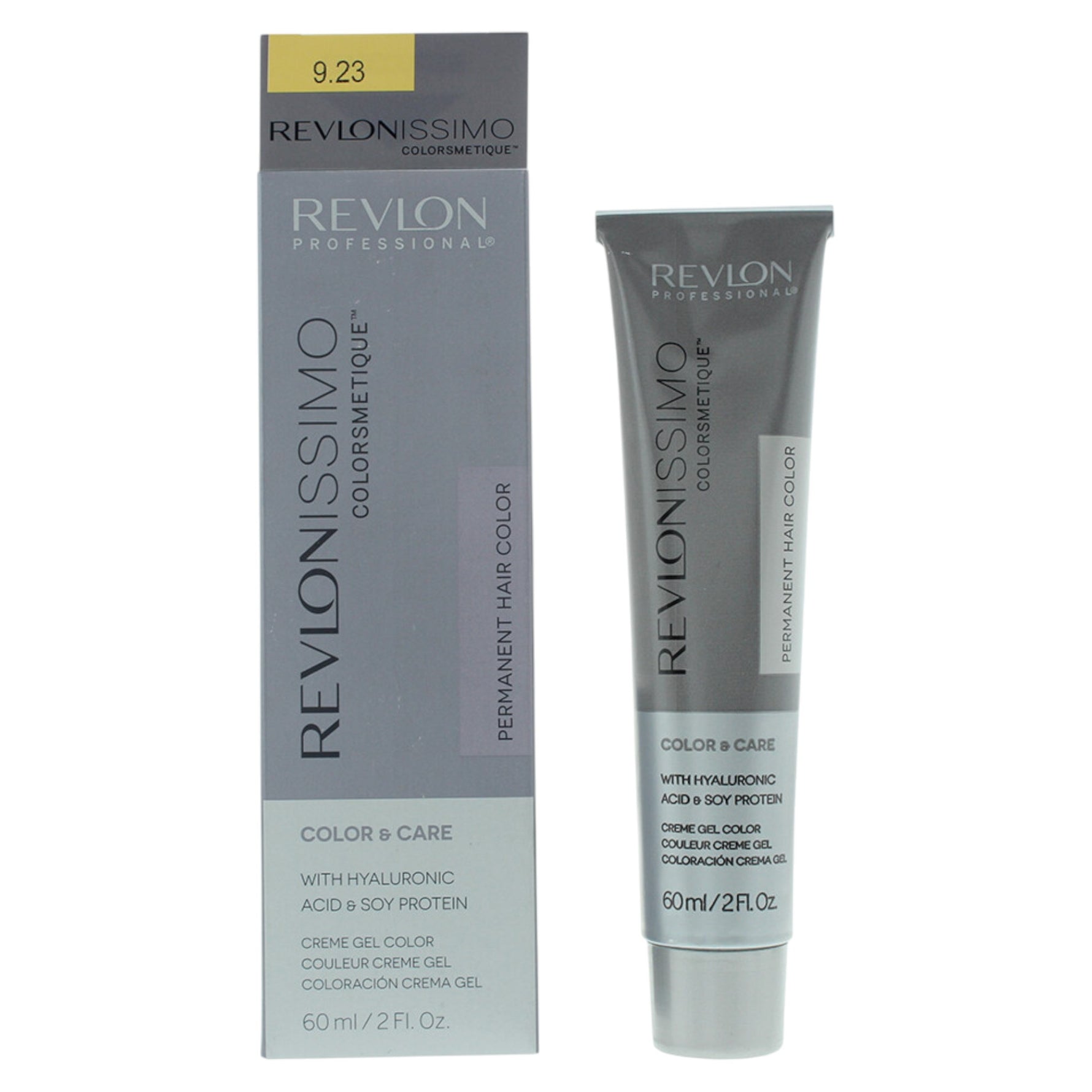 Revlon, Colorsmetique, Vopsea permanentă de păr, 9.23 Very Light Pearly Beige Blonde, 60 ml