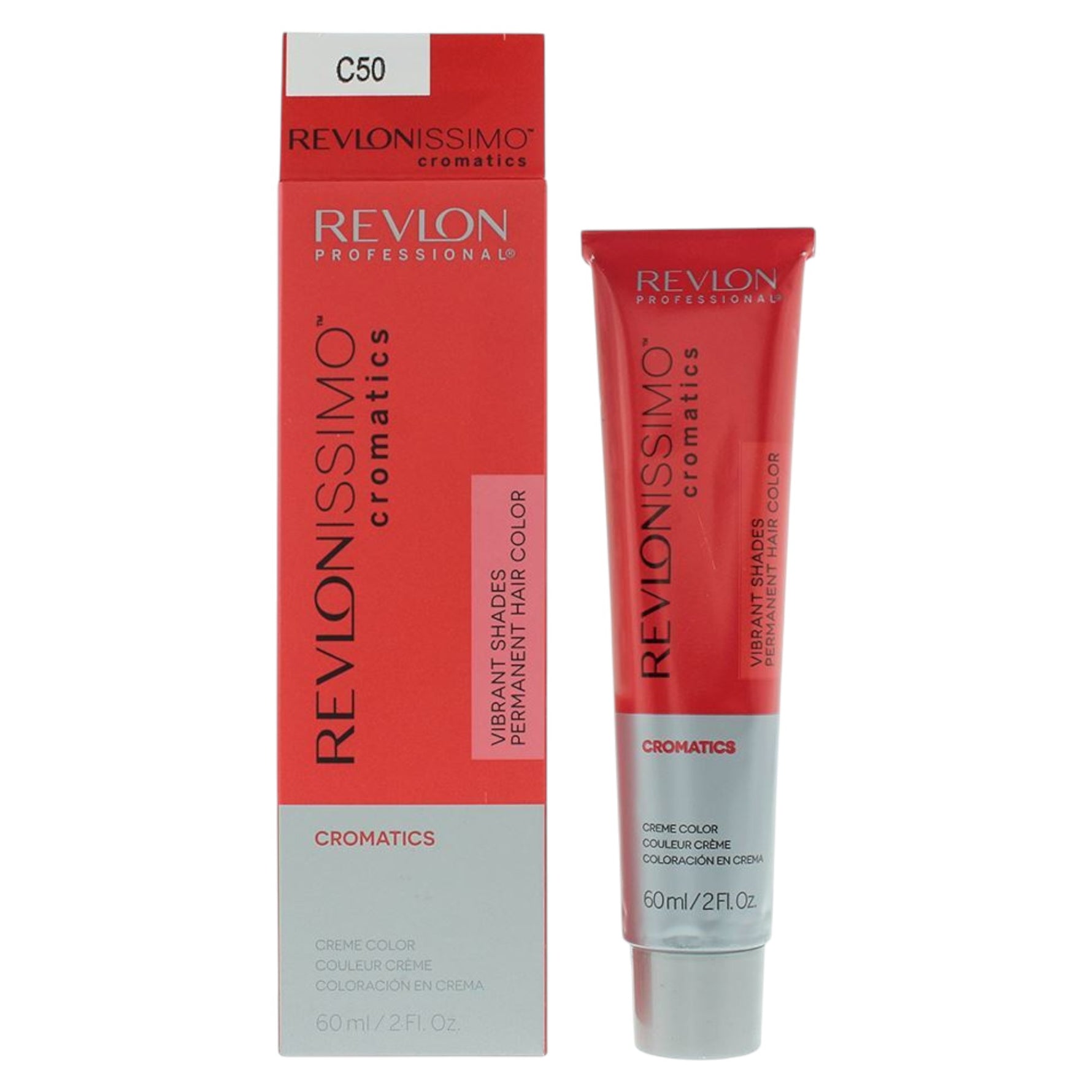 Revlon, Cromatics, Acid hialuronic, Gel de colorat părul, C50 Purple Red, 60 ml