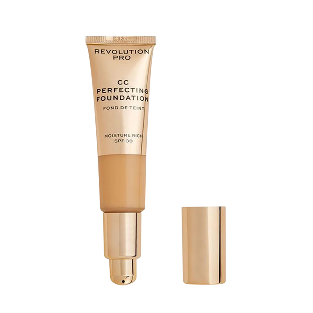 Revolution Pro, CC Perfecting, Hidratant, Fond de ten lichid, F 5.7, SPF 30, 26 ml
