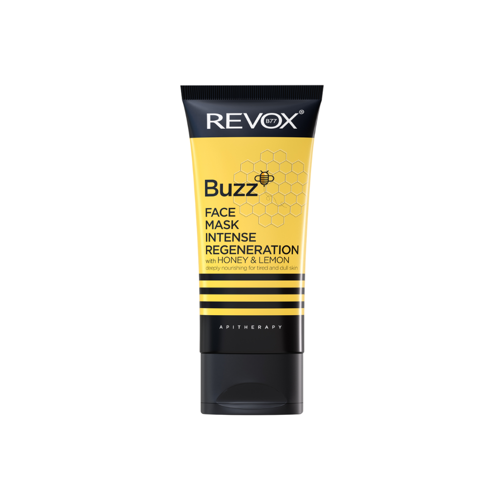 Revox B77, Buzz, Miere & lămâie, Regenerare, Mască cremă, Pentru față, 65 ml