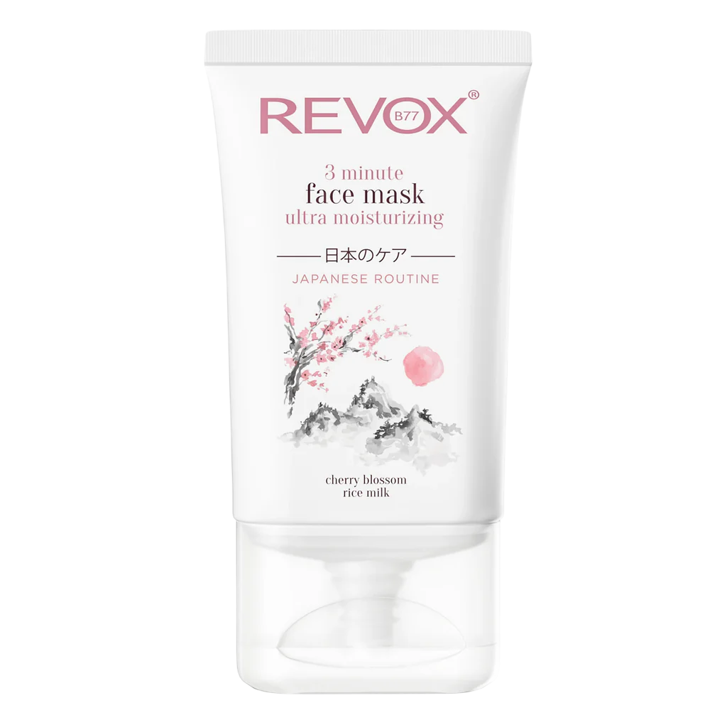 Revox B77, Japanese Routine, Ultra-hidratant, Mască cremă, Pentru față, 30 ml