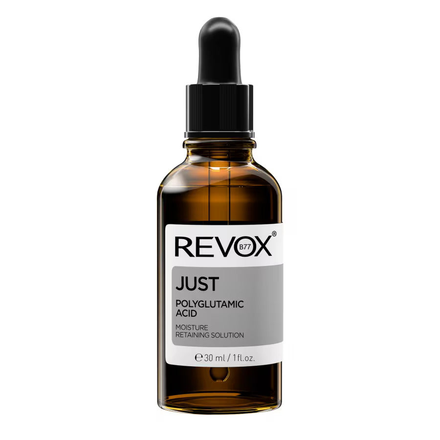 Revox B77, Just, Acid poliglutamic, Hidratant, Ser, Pentru față și gât, 30 ml