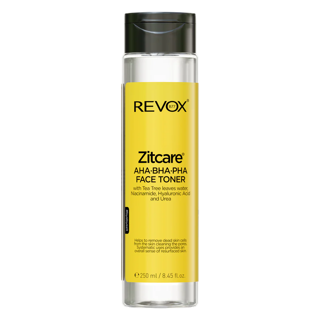 Revox B77, Zitcare, AHA/BHA/PHA, Elimină impuritățile, Tonic de curățare, 250 ml