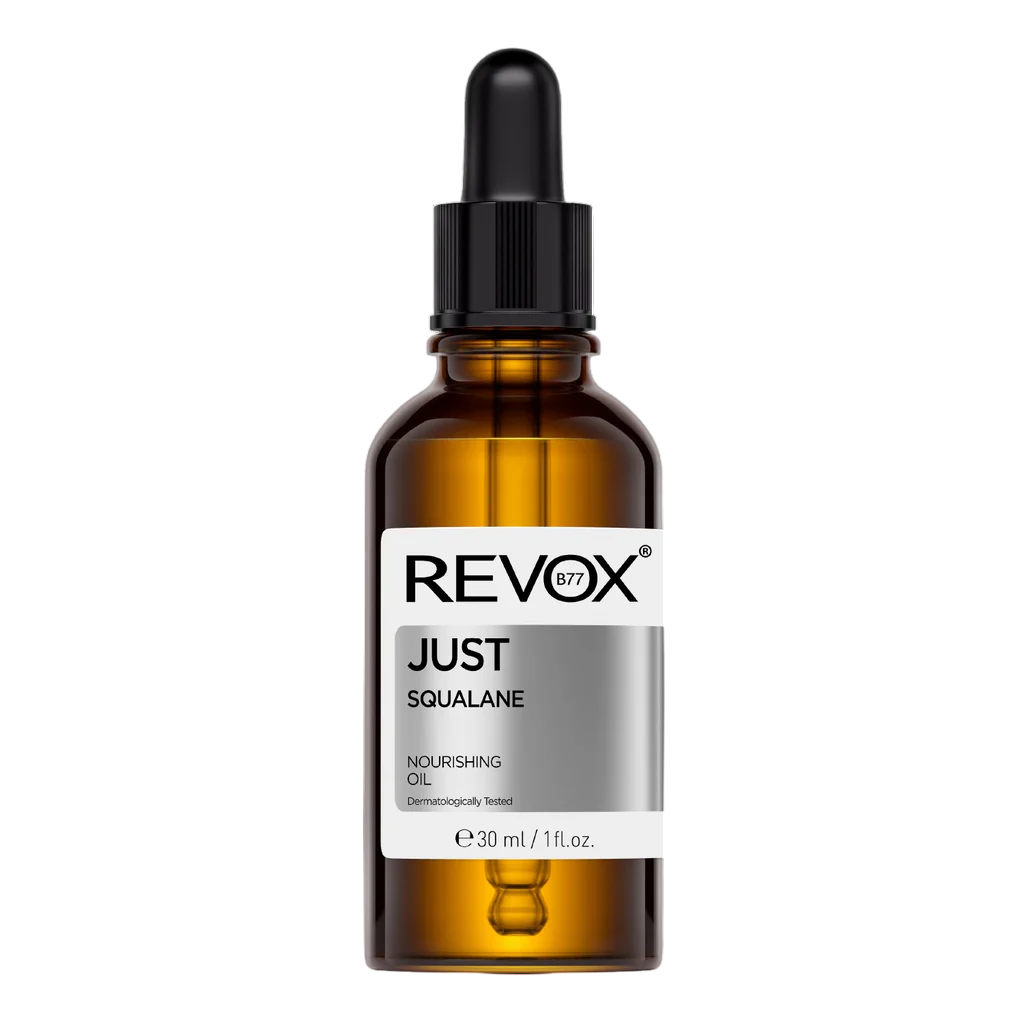 Revox B77, Just Squalane, Argan, Hrănitor, Ulei, Pentru față și gât, 30 ml