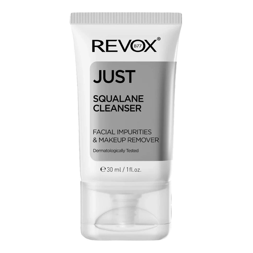 Revox B77, Just Squalane, Elimină impuritățile, Gel de curățare, Pentru față, 30 ml