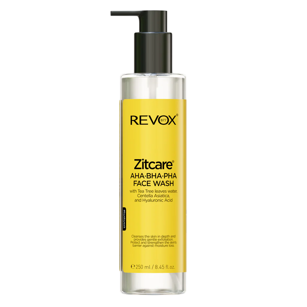 Revox B77, Zitcare, AHA/BHA/PHA, Exfoliere, Loțiune de curățare, Pentru față, 250 ml