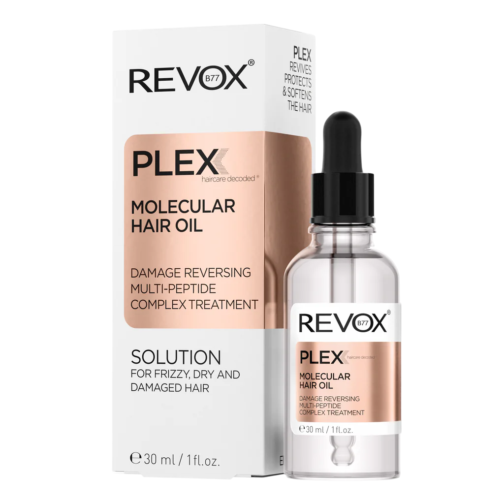 Revox B77, Plex Molecular, Peptide, Tratament cu ulei pentru păr, Pentru reparații, 30 ml