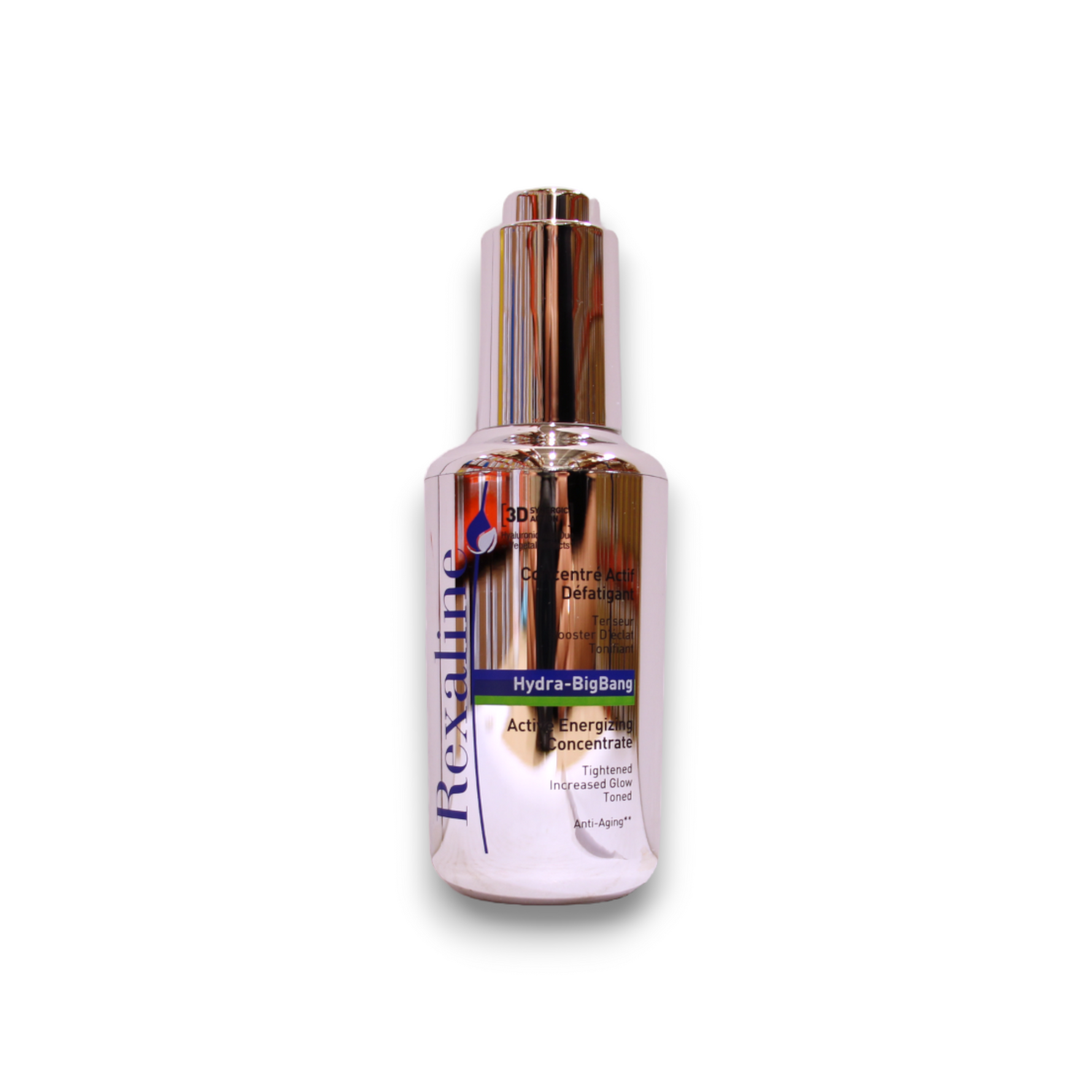Rexaline, 3D Hydra Bigbang, Acid hialuronic, Revitalizare, Zi & Noapte, Ser, Pentru față, 30 ml - Olmarkt