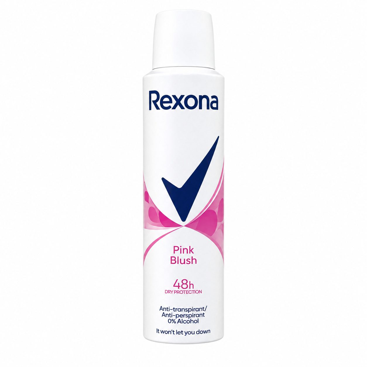 Antiperspirant Deo Spray, REXONA, Pink Blush, 150 ml
