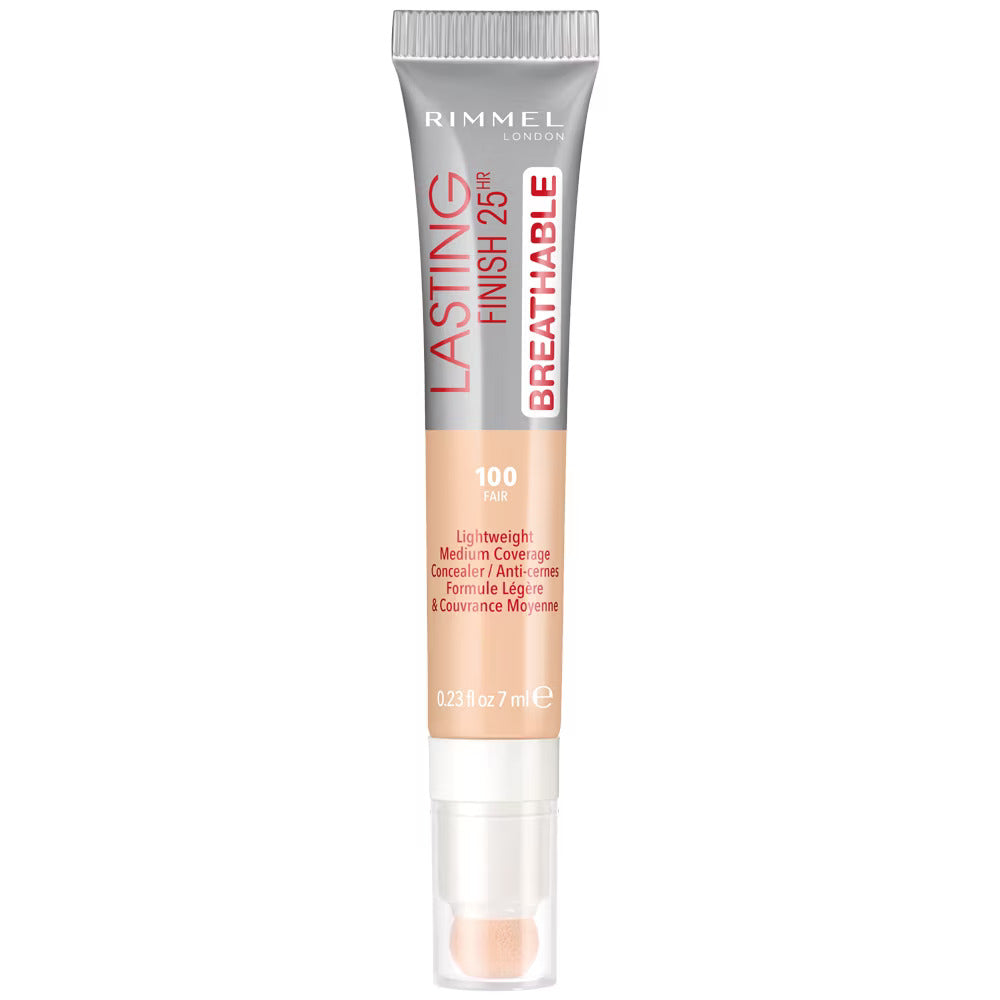 Rimmel London, Lasting Finish, Acoperire medie naturală, Corector cremă, 100, Corect, 7 ml - Olmarkt