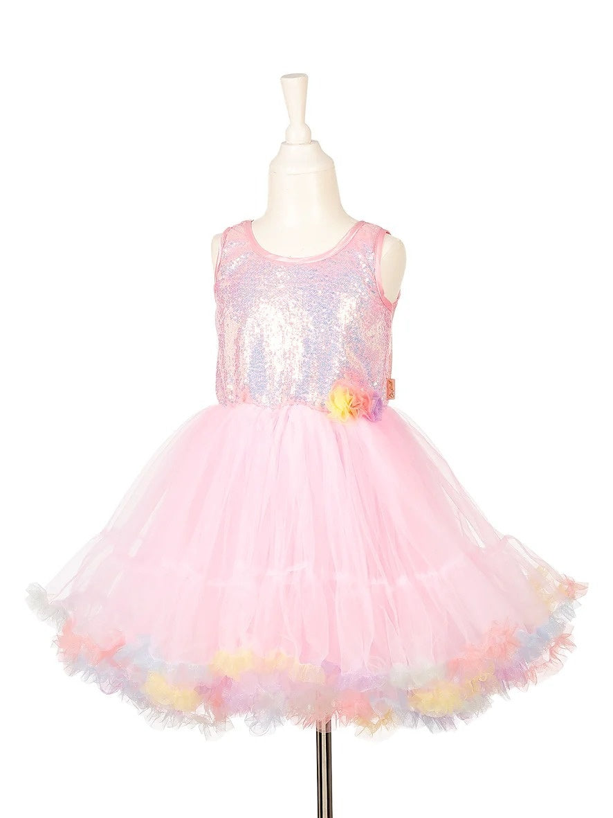 Rochie pentru fete, cu tulle si paiete, Souza! 5-7 ani (110-122 cm)