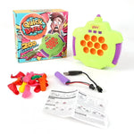 Joc Pop-It Antistres, Flippy, Electronic, 50 de Baloane, Muzica, 2 Moduri de Joc, Nivel Maxim 200, 14.5x13.5x5.7cm,