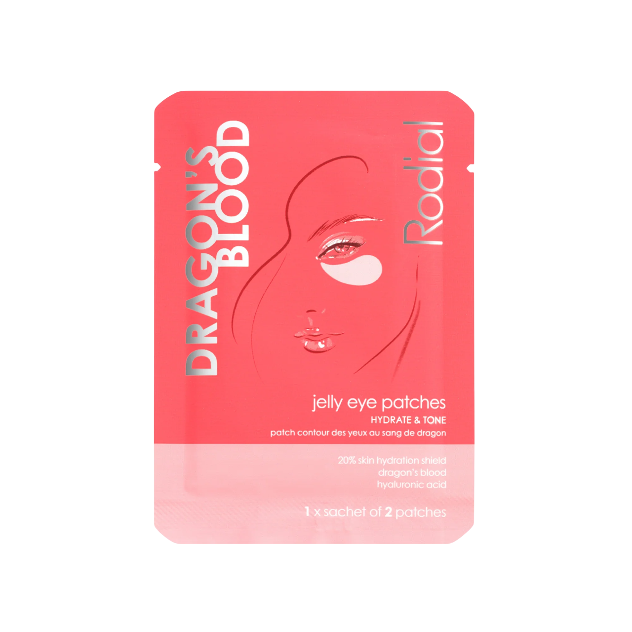 Rodial, Dragon's Blood, Hidratant, Bandaj pentru ochi, 3 g