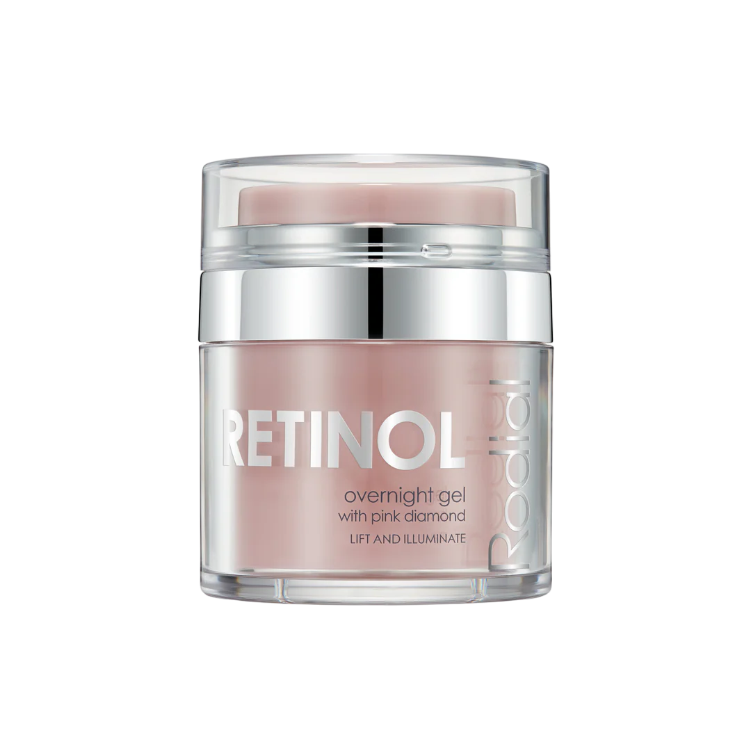 Rodial, Retinol, Întărește și netezește, Noapte, Gel, Pentru față, 50 ml